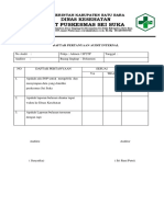 Checklist Audit SP2TP