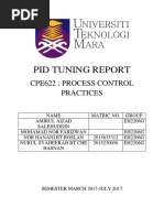 Pid Tuning Report