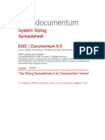 Document Um 6.5 System Sizing