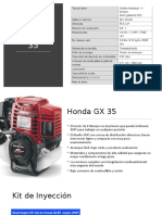 Motor Honda GX 35