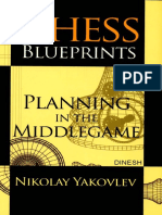 Chess Blueprints Planning in The Middlegame