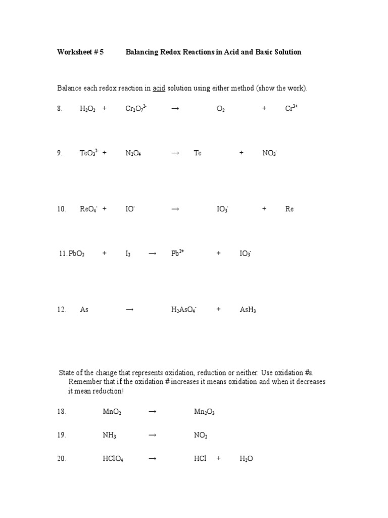 balancing-redox-reactions-practice