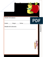 1er Grado - Diagnóstico Con Aprendizaje Esperado