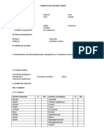 Formato de Historia Clinica Veterinaria PDF