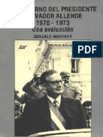 Gonzalo Martner - Una Evaluacion Del Gobierno de Salvador Allende