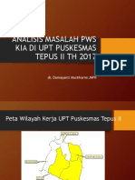 Analisis Masalah Pws Kia Di Upt Puskesmas Tepus 2017