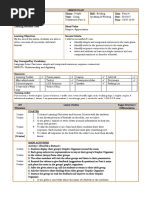 LESSON PLAN (Reading Comprehension) | PDF | Reading Comprehension ...