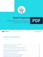 Cloud Computing Questions: 9 Key Issues for Businesses