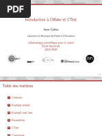 Cours Cmake Ctest