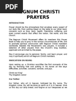Regnum Christi Prayers
