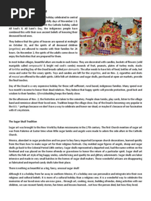 Informacion de Dia de Muertos