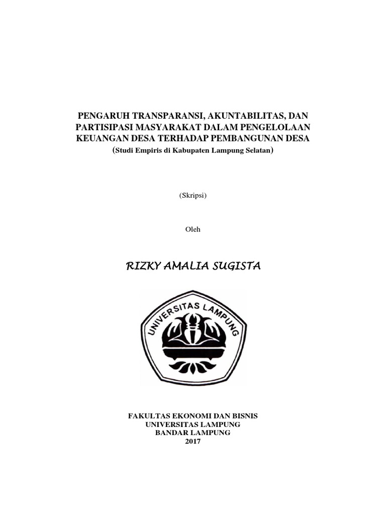 3 Skripsi Full Tanpa Bab Pembahasan