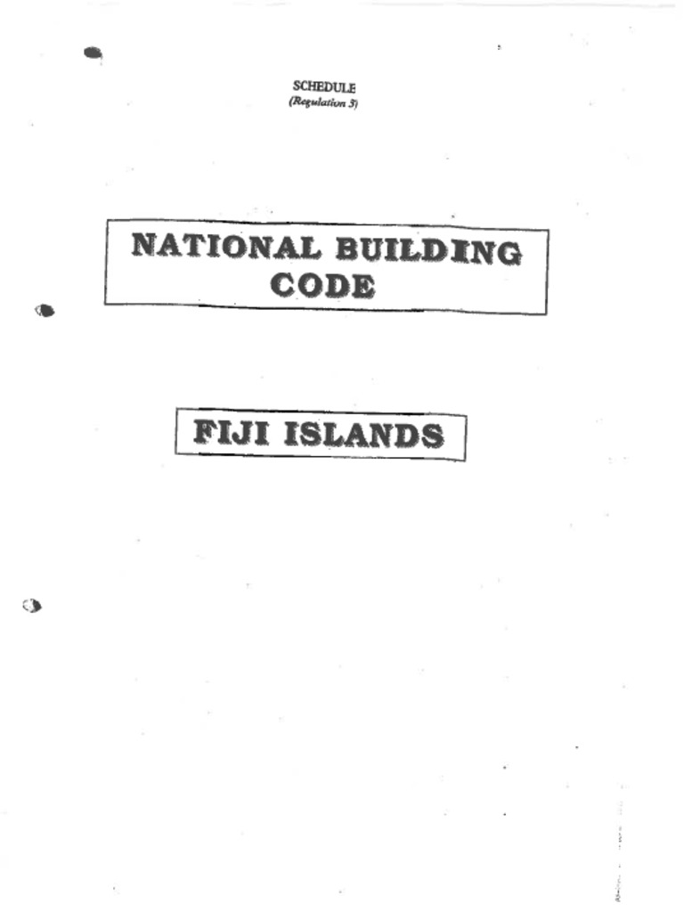 Fiji National Building Code pdf
