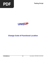 CE-MI-TEST V3PM012-Change Code of Functional Location