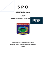 Pencegahan DAN Pengendalian Infeksi: Pemerintah Kabupaten Dompu Rumah Sakit Umum Daerah Dompu 2016