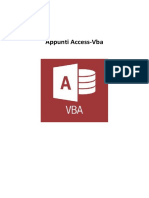 Appunti Access VBA