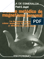Jagot Paul - Tratado Metodico Del Magnetismo Personal - Cropped