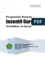 7405 Juknis Bantuan Insentif Guru Al Quran 2017