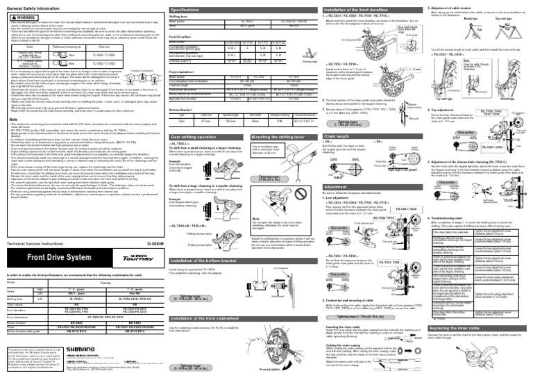 Shimano Front Derailleur Vehicle Parts Human Powered Vehicles