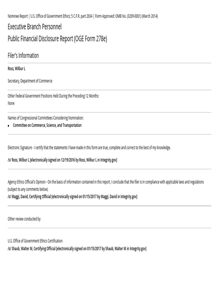 2017 11 06form278 | PDF | Limited Partnership | Loans