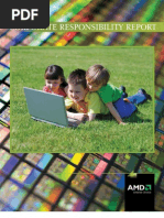 Amd Corporate Responsibility Report