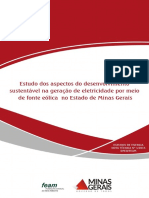 Nt 1-2015 - Estudos Dos Aspectos Do Desenvolvimento Sustentável Para Geração de Eletricidade Por Meio de Fonte Eólica No Estado de Minas Gerais