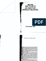 Diaz Polanco - Etnia, Clase y Cuestion Nacional PDF