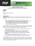 Actividad Aprendizaje Semana Tres. BRM