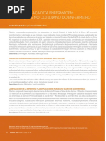 (Des)Valorização Da Enfermagem - Implicações No Cotidiano Do Enfermeiro