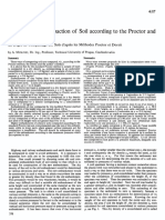 Myslivec - The Degree of Compaction of Soil According to the Proctor and Dornii Tests