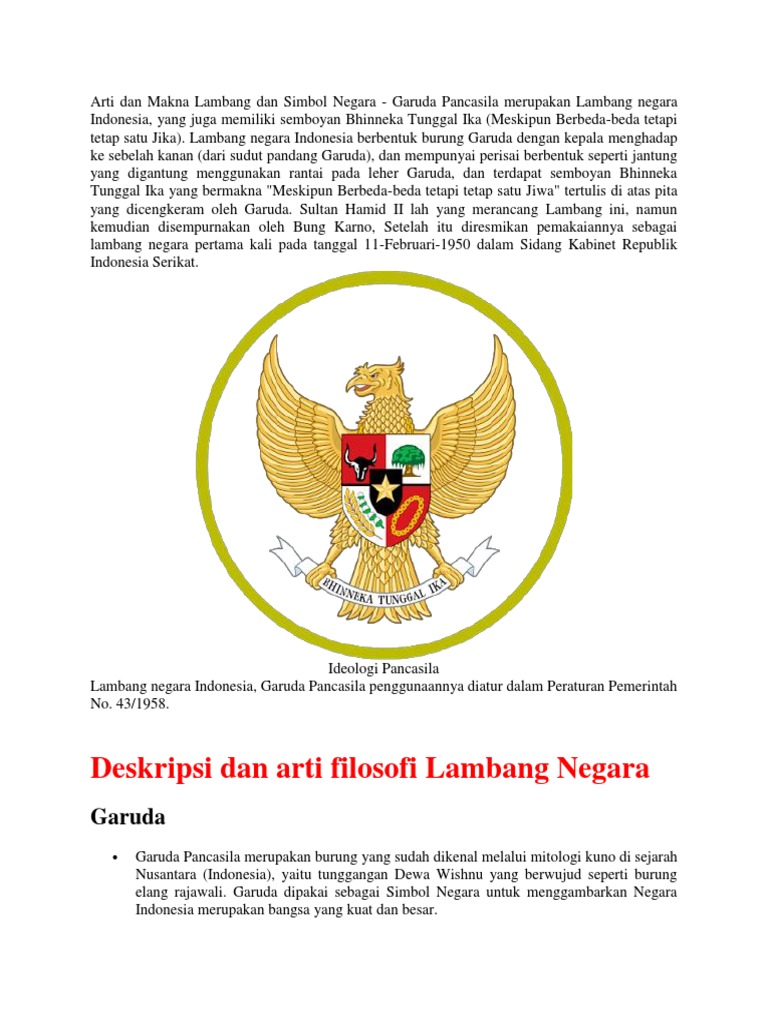 Download 99 Koleksi Gambar Garuda Pancasila Beserta Artinya Keren Gratis