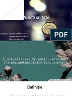 Punctualitate