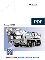 Demag AC 120: Main Menue Inhalt Contenu