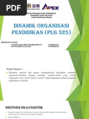 Dinamik Organisasi Pendidikan Plg 525 Pdf