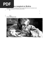 La Literatura Marginal en Bolivia
