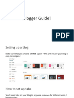 Blogger Guide!