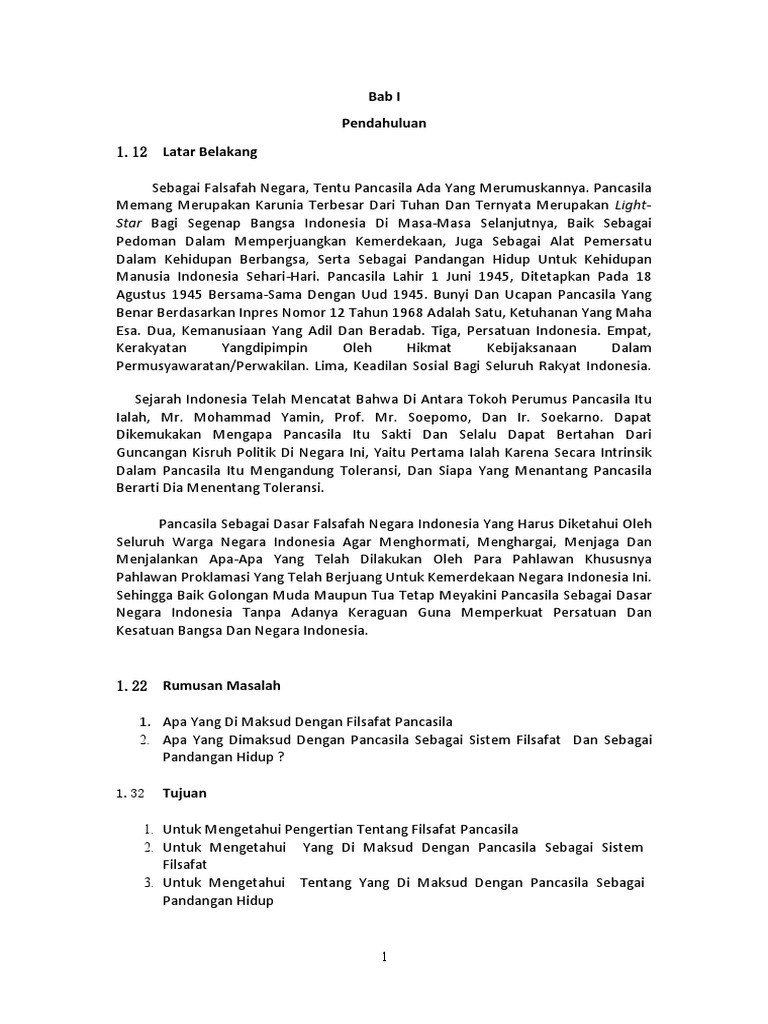 Pancasila Sebagai Sistem Filsafat Copy