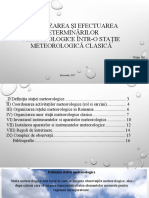 Proiect Meteorologie