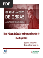 Gerenciamento de Obras Pini 20160331