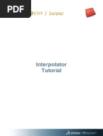 Interpolador Surpac