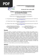 Critérios de Vibração para Estruturas de Piso