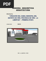 Memoria Arquitectura Camal Viru