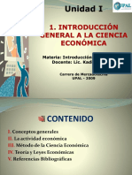Unidad i Introducción General a La Ciencia Económica-i- 2010