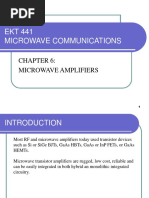 CHP6-MICROWAVE AMPLIFIERS1 - Withexamples - Part1