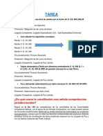 Tarea: ¿En Qué Casos La Constitución Nos Señala Competencias Jurisdiccionales?