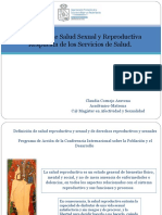 Problemas de Salud Sexual y Reproductiva Respuesta 2017