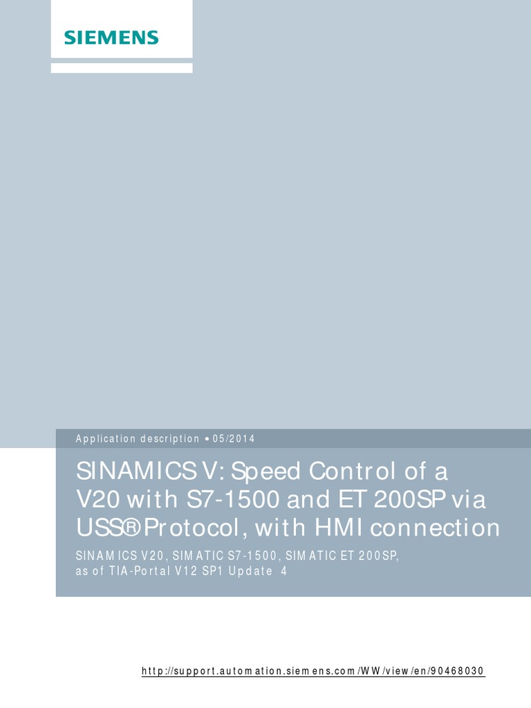 v20 at Et200sp Uss v1d0 en PDF | Download Free PDF | Parameter ...