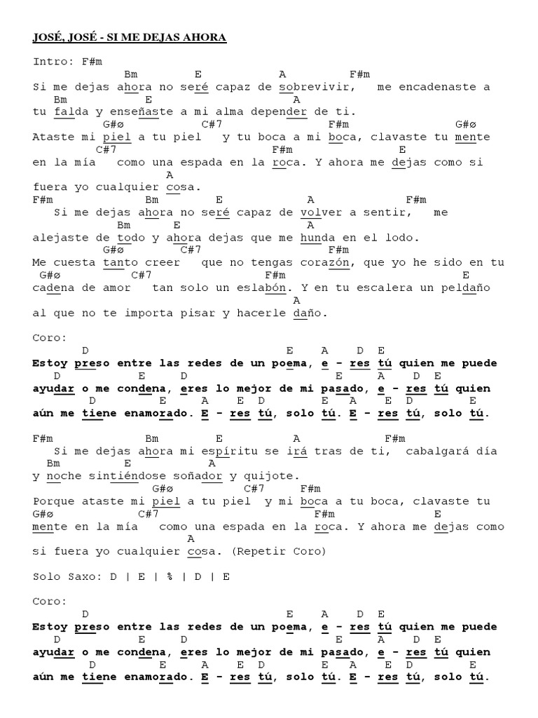 Homenaje a Jose, Jose Acordes Amor Religión y creencia Prueba