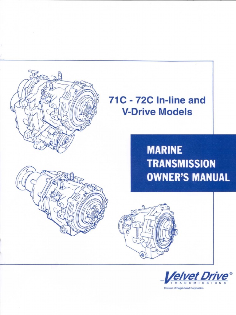 Borg Warner Velvet Drive 71c 72c Transmission Owners Manual Pdf
