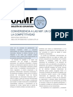 Convergencia A Las Niif: Un Cambio Hacia La Competitividad: Jhonathan Higuera R. Área de Inversiones Alternativas